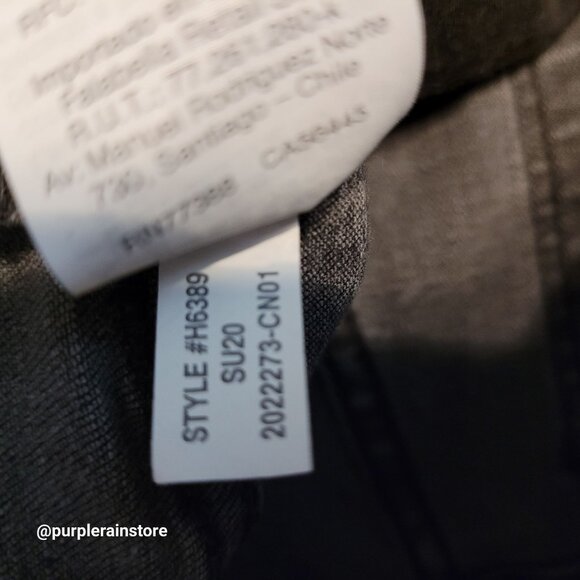 Madewell Jeans 27 Curvy High Rise Skinny Black Sea Wash Tummy Control Stretch - Picture 7 of 13